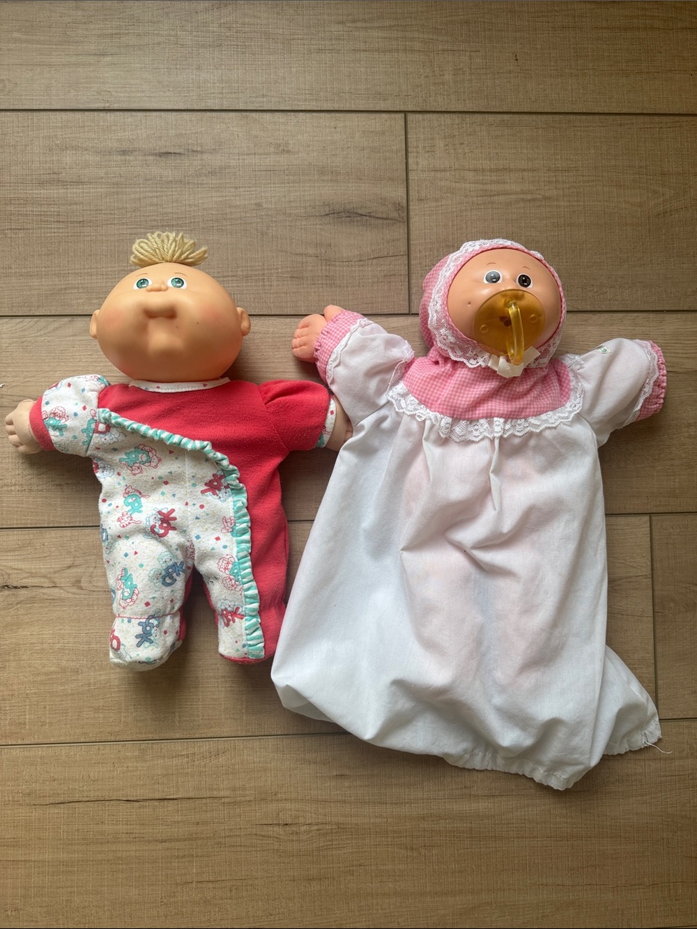 Vintage 1980s Cabbage Patch preemie babies